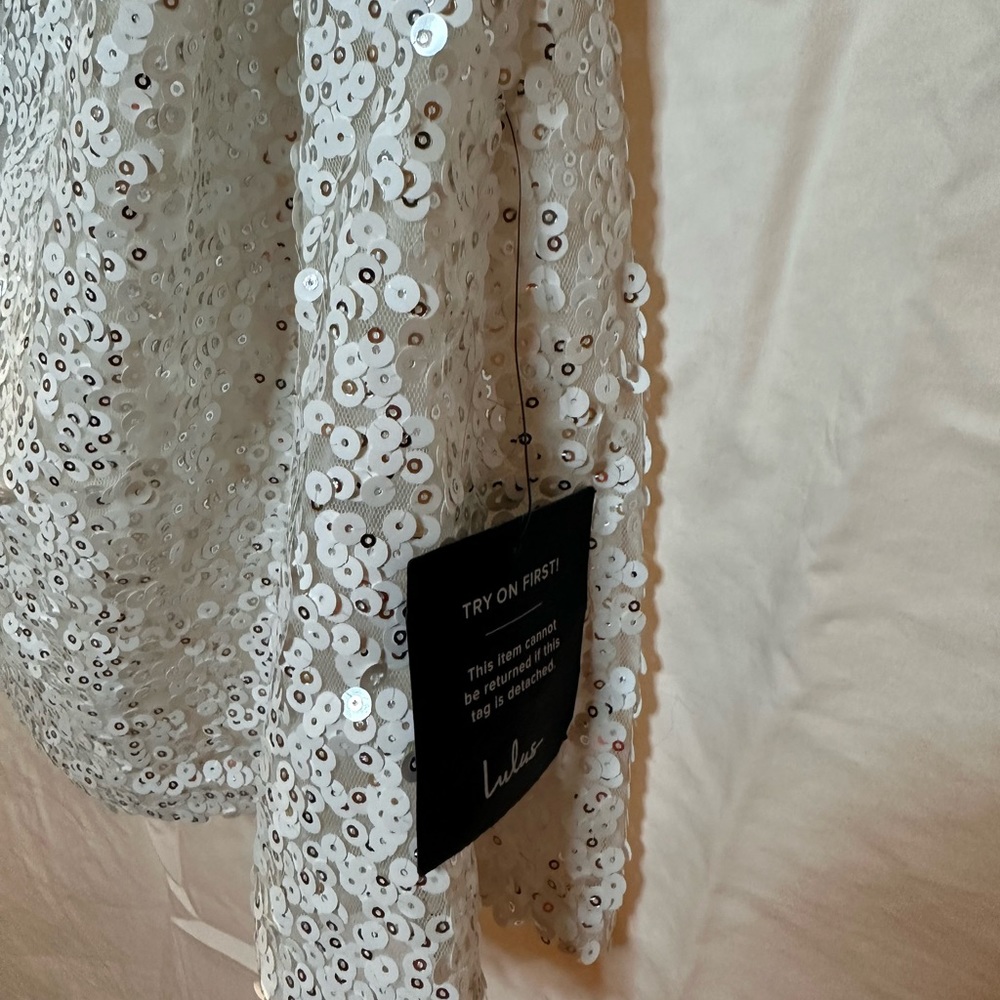 White disco ball dress🪩 - Picture 4 of 5